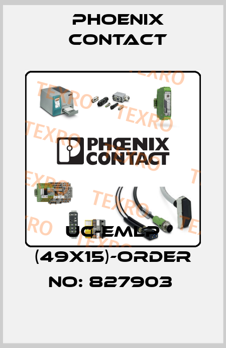 UC-EMLP (49X15)-ORDER NO: 827903  Phoenix Contact