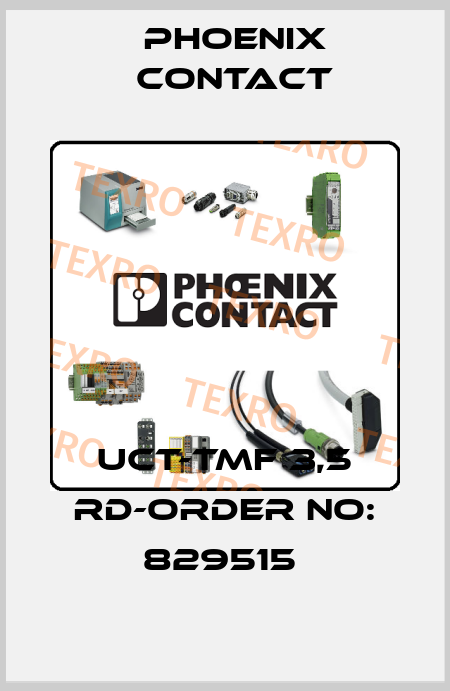 UCT-TMF 3,5 RD-ORDER NO: 829515  Phoenix Contact