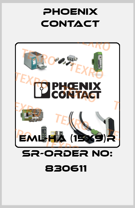 EML-HA (15X9)R SR-ORDER NO: 830611  Phoenix Contact