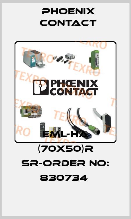 EML-HA (70X50)R SR-ORDER NO: 830734  Phoenix Contact