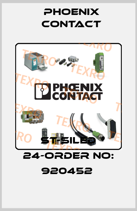 ST-SILED 24-ORDER NO: 920452  Phoenix Contact