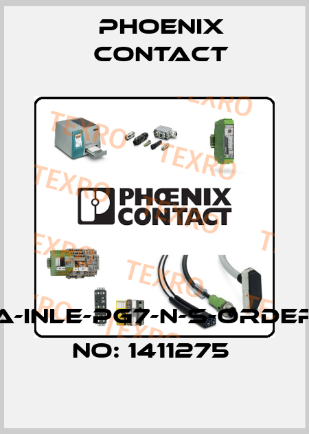 A-INLE-PG7-N-S-ORDER NO: 1411275  Phoenix Contact