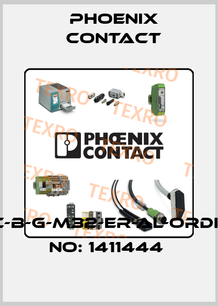 HC-B-G-M32-ER-AL-ORDER NO: 1411444  Phoenix Contact