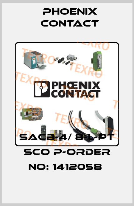 SACB-4/ 8-L-PT SCO P-ORDER NO: 1412058  Phoenix Contact