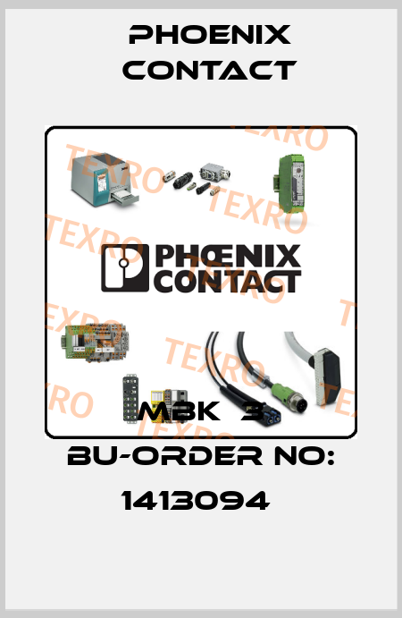 MBK  3 BU-ORDER NO: 1413094  Phoenix Contact