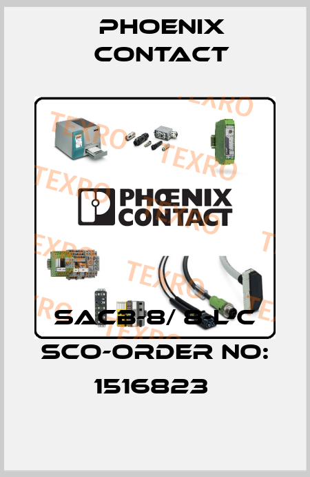 SACB-8/ 8-L-C SCO-ORDER NO: 1516823  Phoenix Contact