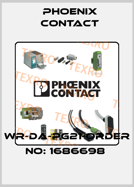 WR-DA-PG21-ORDER NO: 1686698  Phoenix Contact