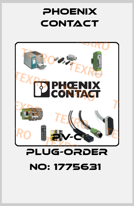 PV-C PLUG-ORDER NO: 1775631  Phoenix Contact