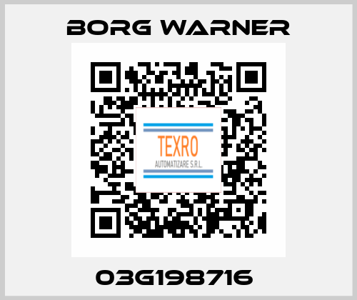 03G198716  Borg Warner