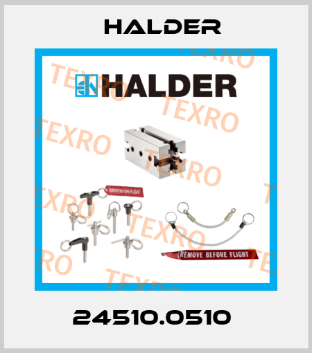 24510.0510  Halder