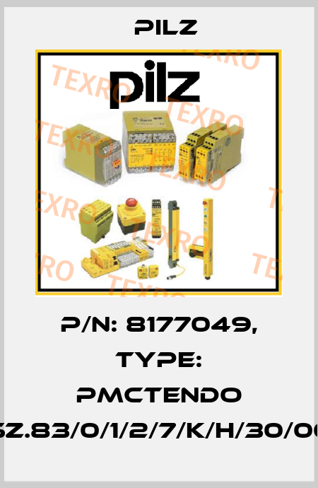 p/n: 8177049, Type: PMCtendo SZ.83/0/1/2/7/K/H/30/00 Pilz