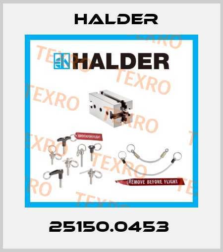 25150.0453  Halder