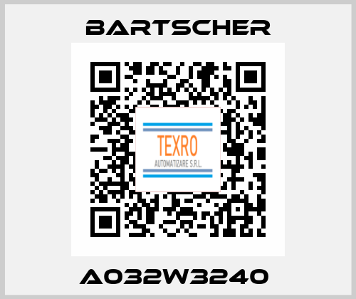 A032W3240  Bartscher
