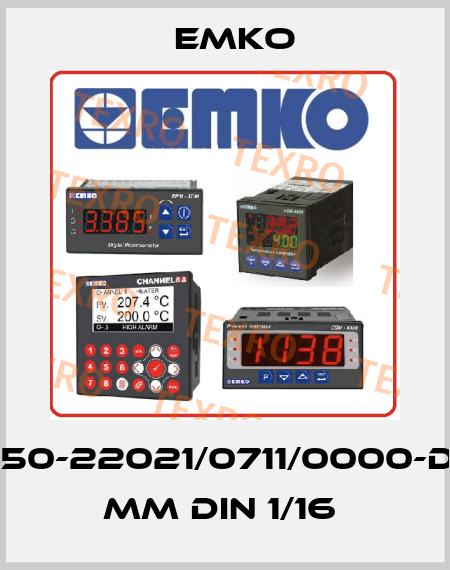 ESM-4450-22021/0711/0000-D:48x48 mm DIN 1/16  EMKO