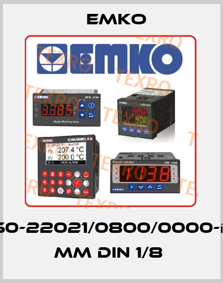 ESM-4950-22021/0800/0000-D:96x48 mm DIN 1/8  EMKO