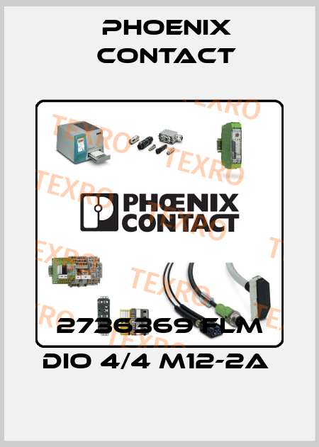 2736369 FLM DIO 4/4 M12-2A  Phoenix Contact