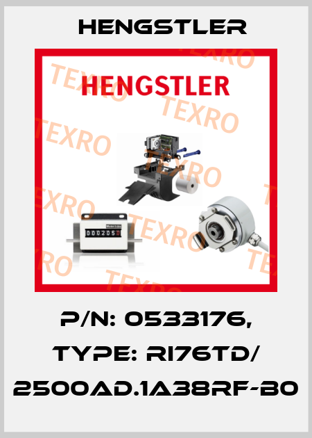p/n: 0533176, Type: RI76TD/ 2500AD.1A38RF-B0 Hengstler