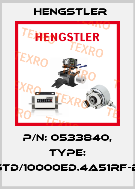 p/n: 0533840, Type: RI76TD/10000ED.4A51RF-B5-S Hengstler