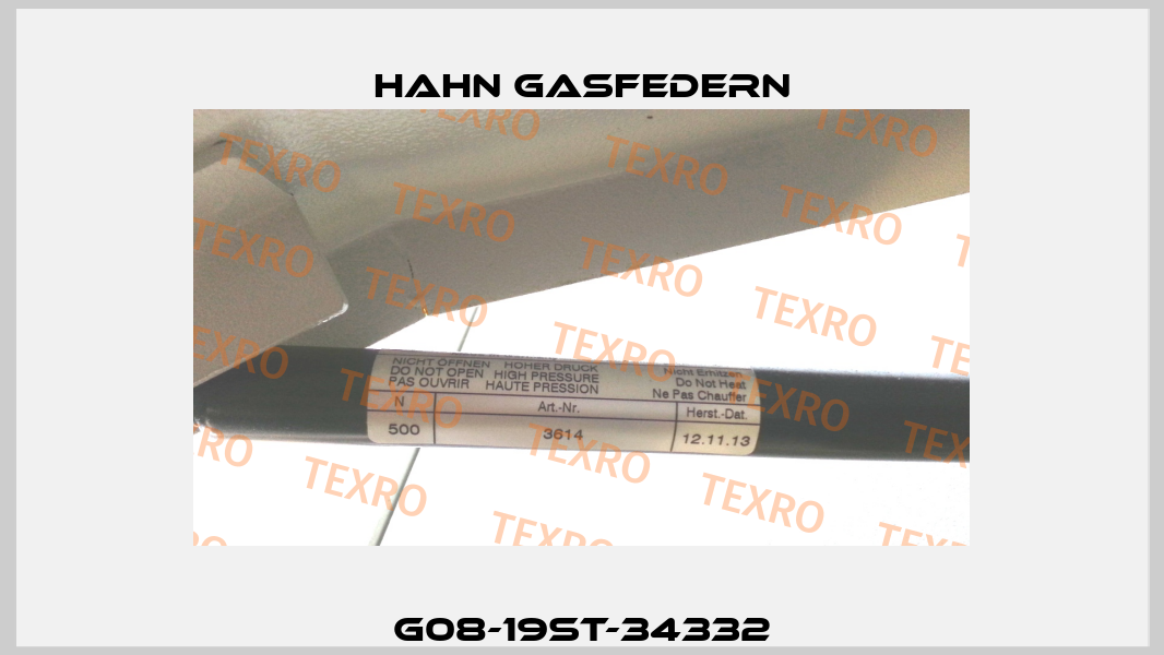 G08-19ST-34332 Hahn Gasfedern