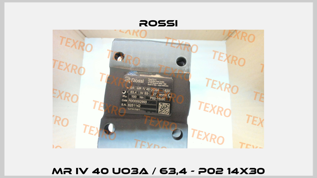 MR IV 40 UO3A / 63,4 - P02 14x30 Rossi