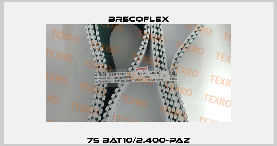 75 BAT10/2.400-PAZ Brecoflex