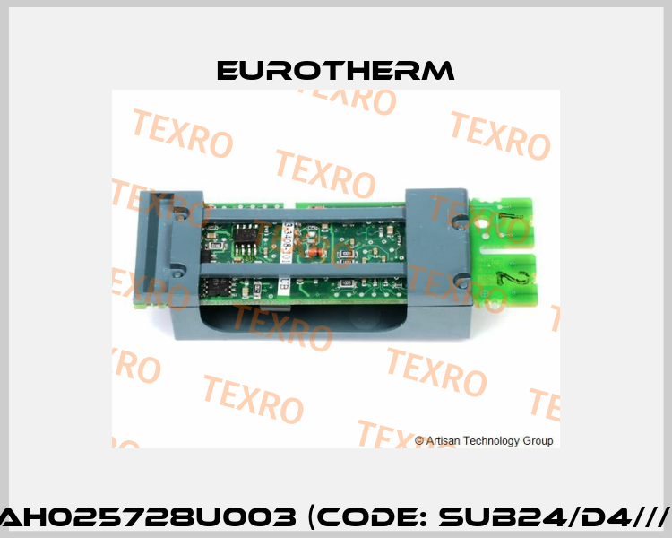 AH025728U003 (Code: SUB24/D4///) Eurotherm