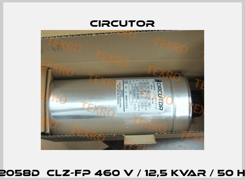 R2058D  CLZ-FP 460 V / 12,5 KVAR / 50 HZ  Circutor