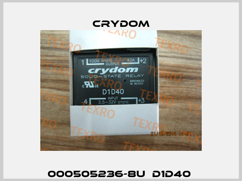 000505236-8U  D1D40  Crydom