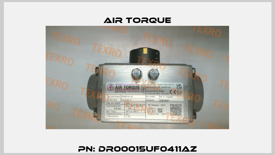 Pn: DR00015UF0411AZ Air Torque