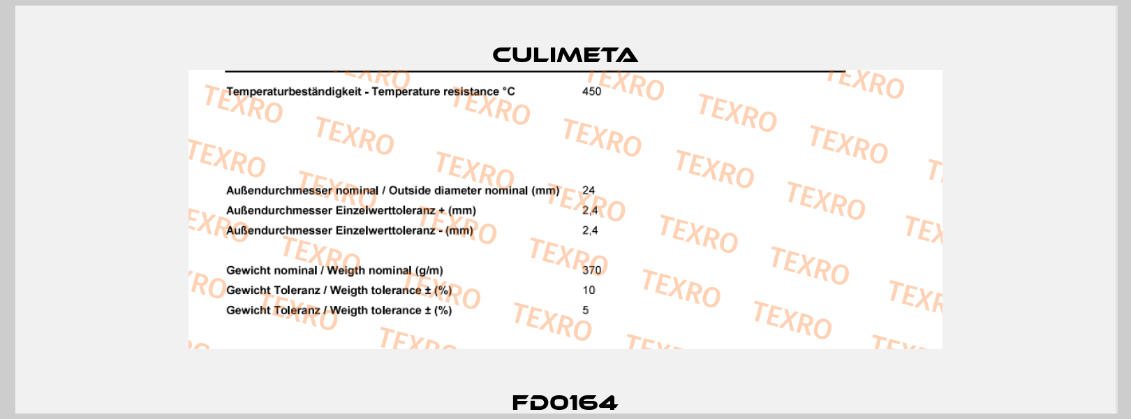 FD0164 Culimeta