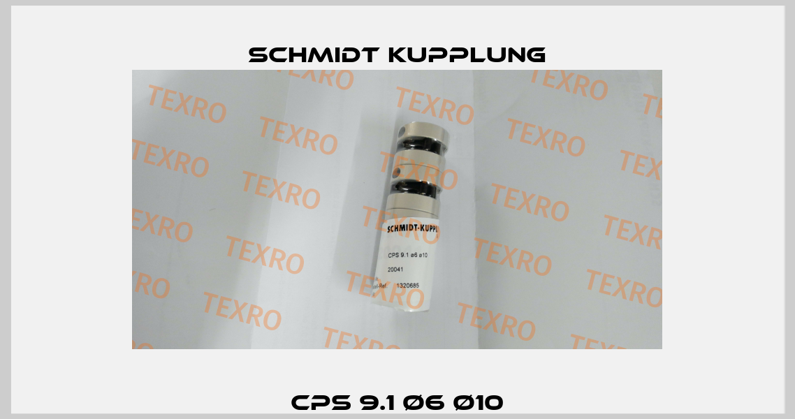 CPS 9.1 ø6 ø10 Schmidt Kupplung