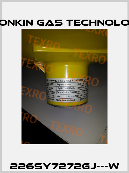 226SY7272GJ---W Bryan Donkin Gas Technologies Ltd.