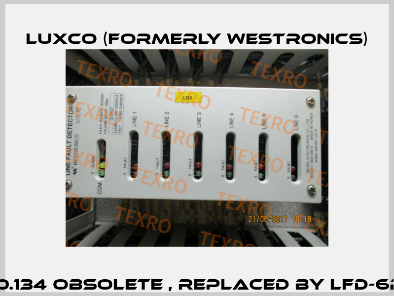871.010.134 obsolete , replaced by LFD-6PB(R1)  Luxco (formerly Westronics)