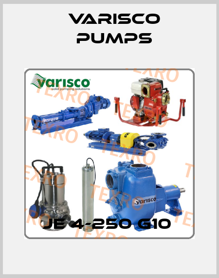 JE 4-250 G10  Varisco pumps