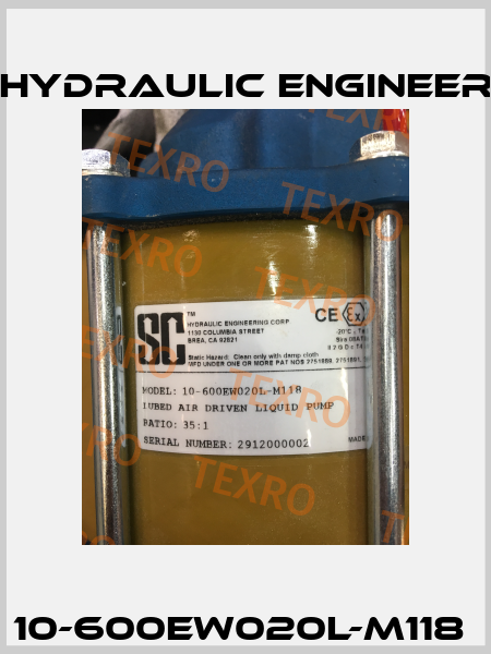 10-600EW020L-M118  SC Hydraulic