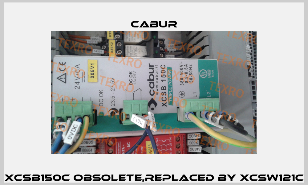 XCSB150C obsolete,replaced by XCSW121C Cabur