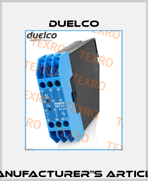 NST-3.2 12VDC (Manufacturer"s Article No.: 42042228) DUELCO
