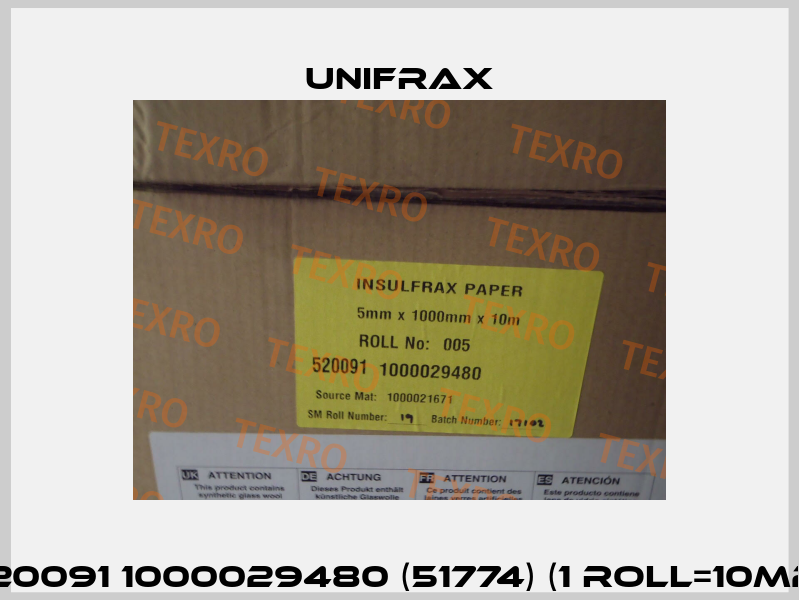 520091 1000029480 (51774) (1 roll=10m2)  Unifrax