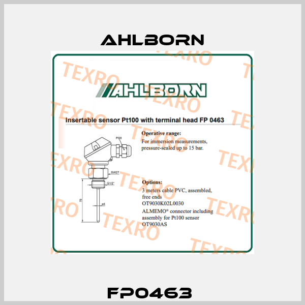 FP0463  Ahlborn