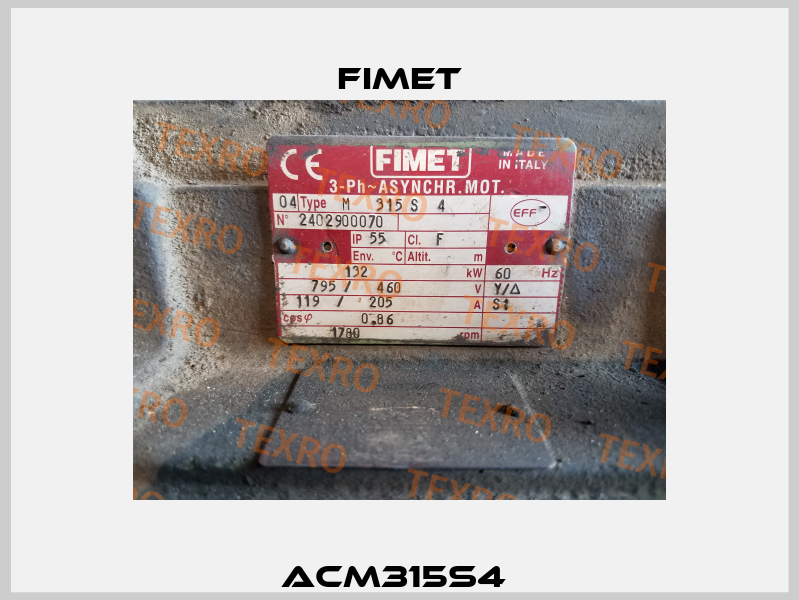 ACM315S4  Fimet