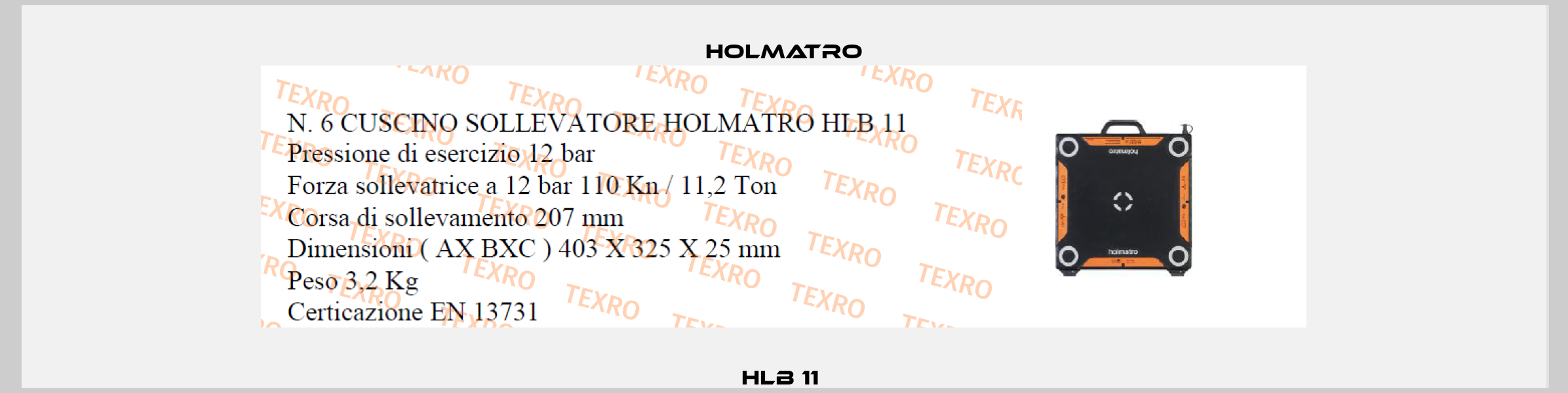 HLB 11  Holmatro