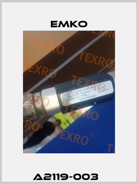 A2119-003   EMKO