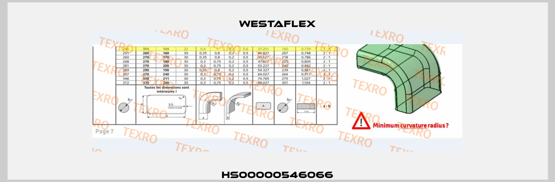 HS00000546066 Westaflex