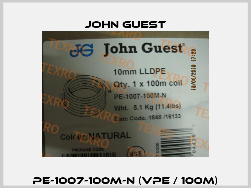PE-1007-100M-N (VPE / 100m) John Guest