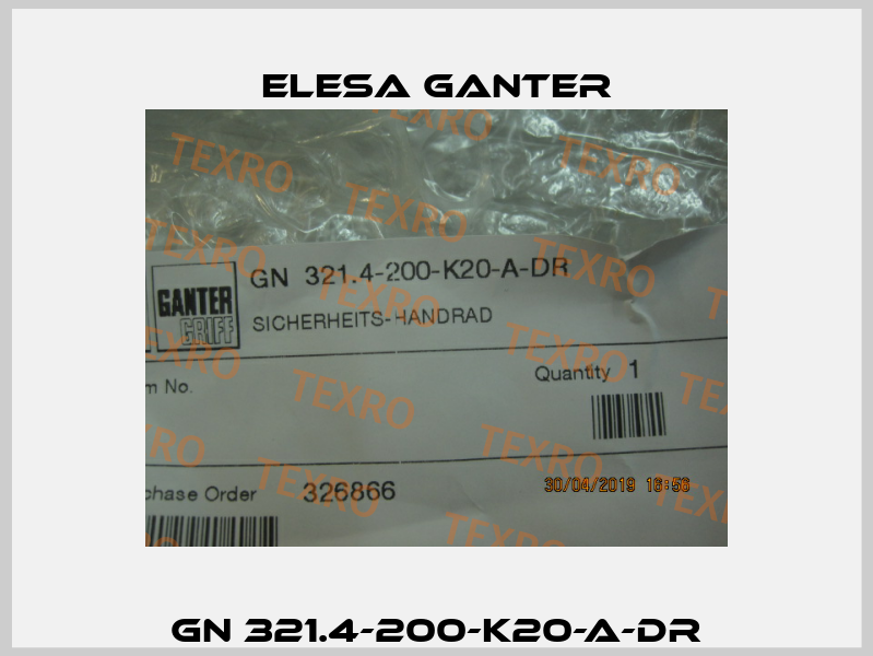 GN 321.4-200-K20-A-DR Elesa Ganter