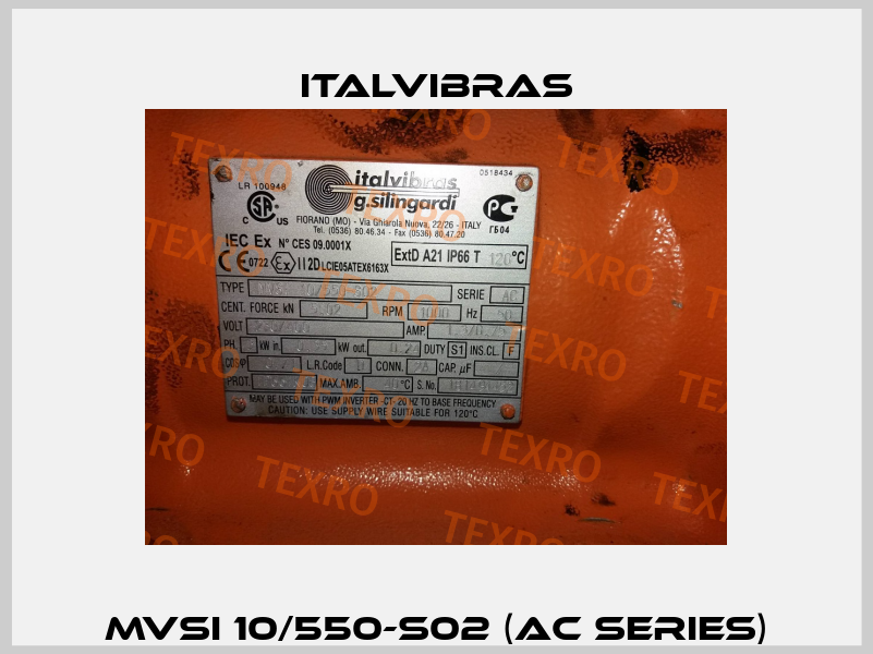 MVSI 10/550-S02 (AC series) Italvibras