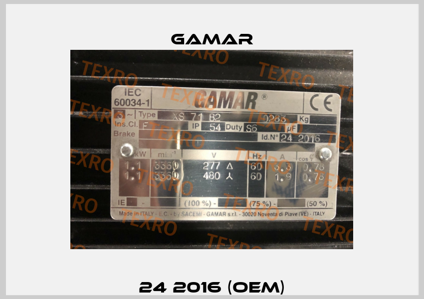 24 2016 (OEM) Gamar