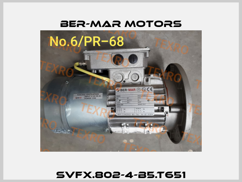 SVFX.802-4-B5.T651 Ber-Mar Motors