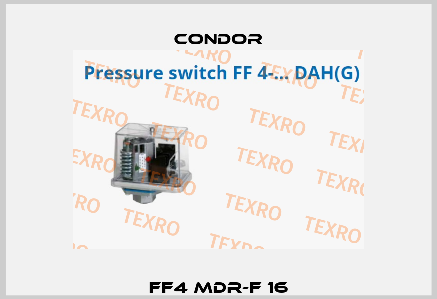 FF4 MDR-F 16 Condor