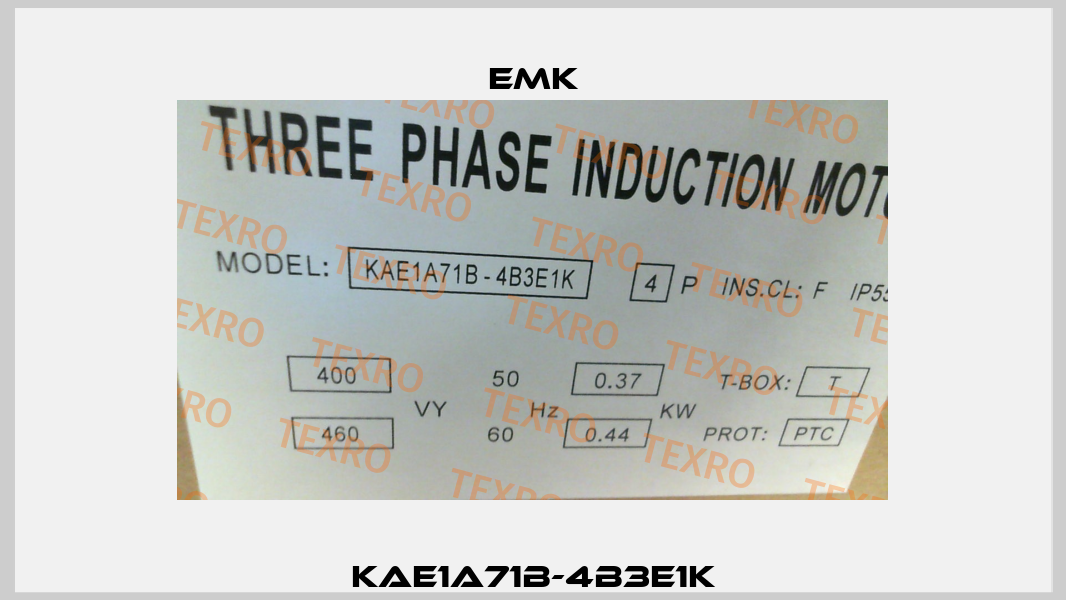 KAE1A71B-4B3E1K EMK
